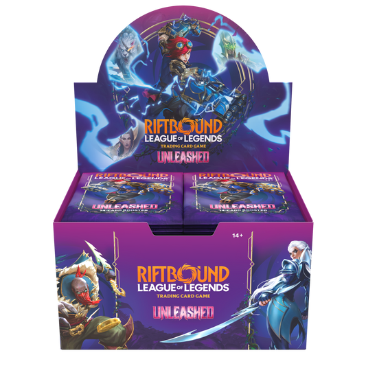 Riftbound Unleashed Caja de Sobres Inglés
