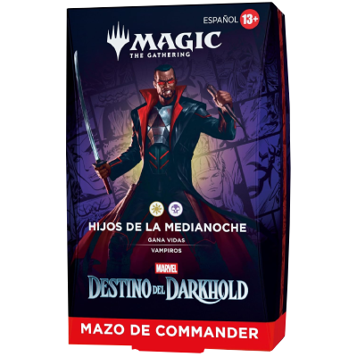 MTG: Marvel Darkhold Destiny Commander Deck Midnight Sons Español (PREVENTA)