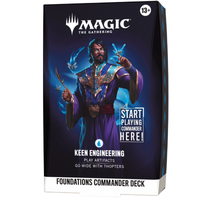MTG: Reality Fracture Foundations Commander Deck Keen Engineering English (PRESALE)
