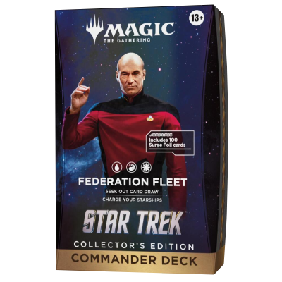 MTG: Star Trek Collector Commander Deck Federation Fleet English (PRESALE)
