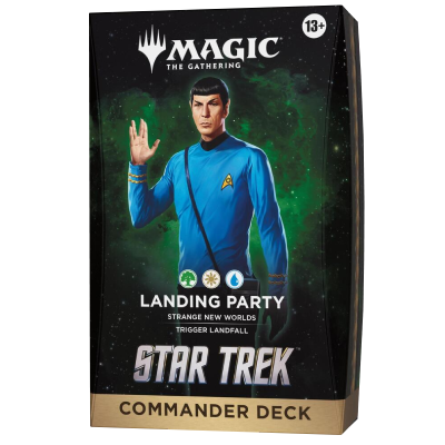 MTG: Star Trek Commander Deck Landing Party Spanish (PRESALE)