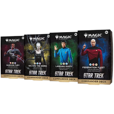 MTG: Star Trek Commander Decks Pack Spanish (PRESALE)