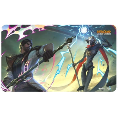 Riftbound Vendetta Jayce vs Viktor Playmat