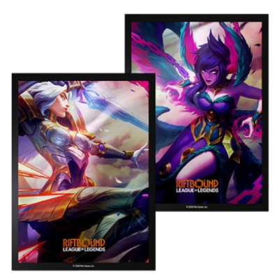 Riftbound Vendetta Kayle Vs Morgana Art Sleeves