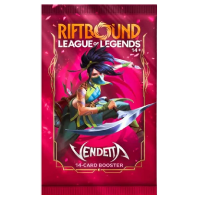 Riftbound Vendetta Caja de Sobres Inglés