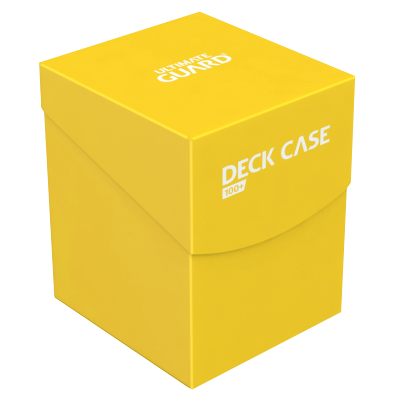 Ultimate Guard Yellow Deck Case 100+